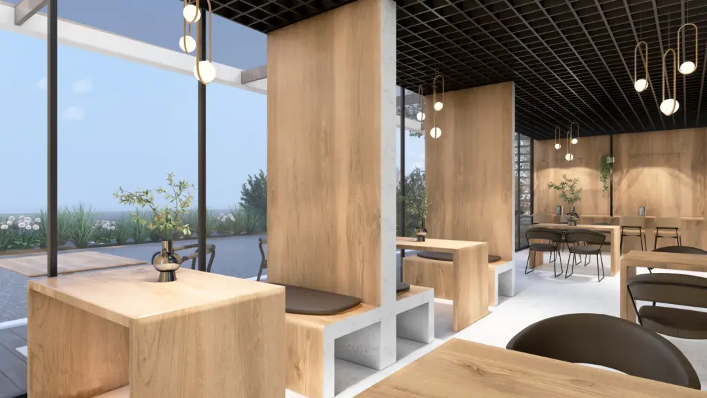 AP restaurant 2 moduly wnetrze 2