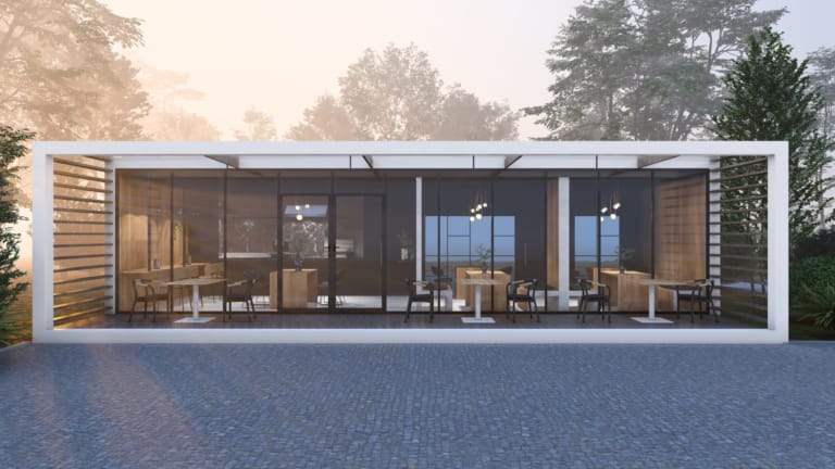 AP restaurant 2 moduly zewnatrz 1