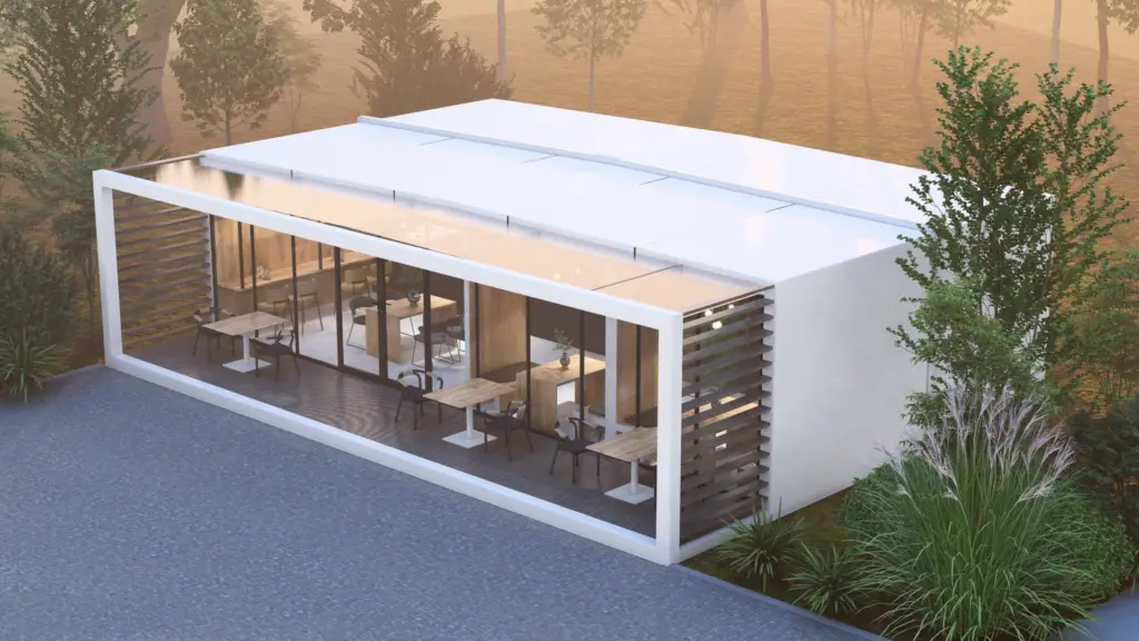 AP restaurant 2 moduly zewnatrz 2